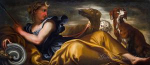 Paolo Gerolamo Piola (1666-1724) - Diana / Vênus VENDIDAS